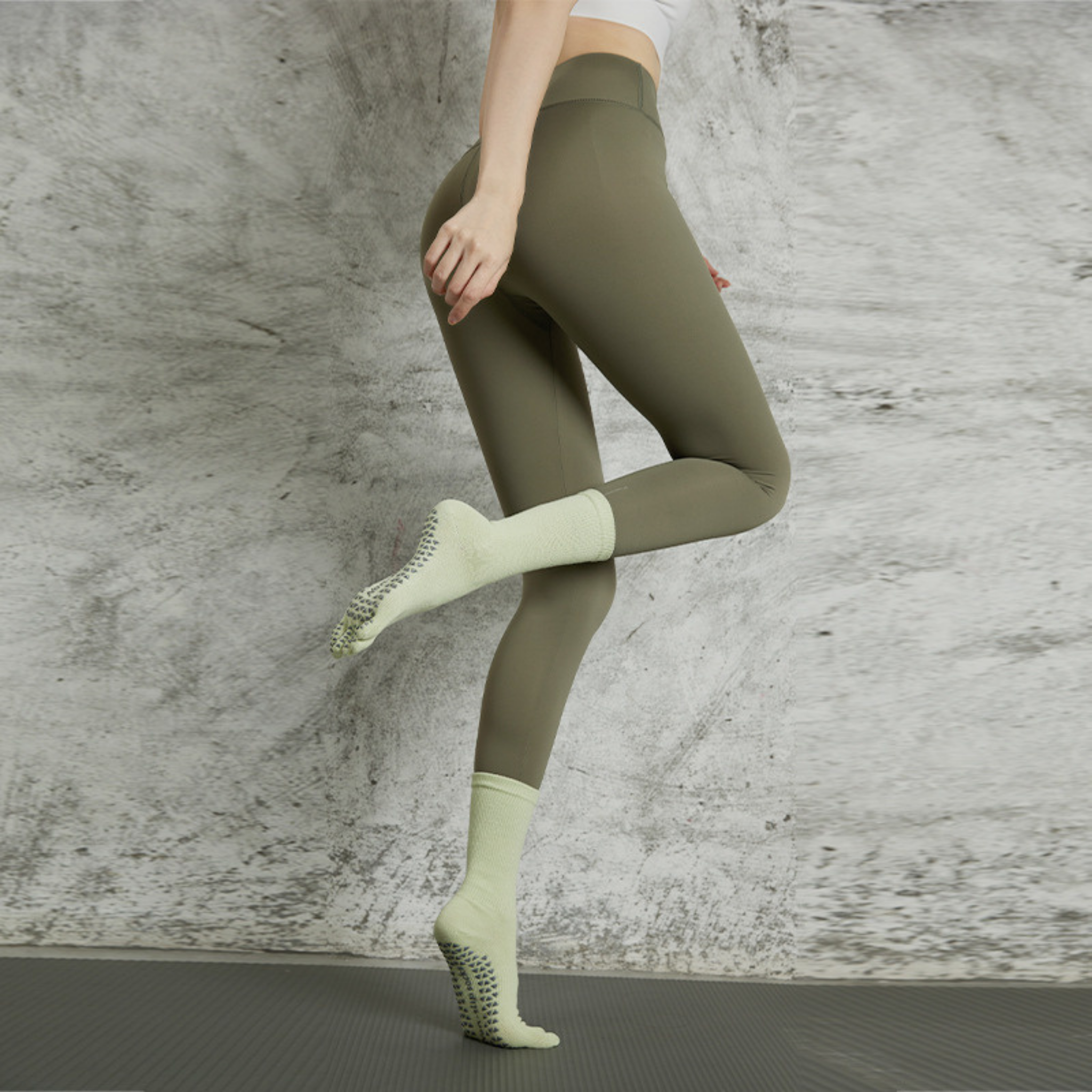 ５本指　クルー丈ソックス