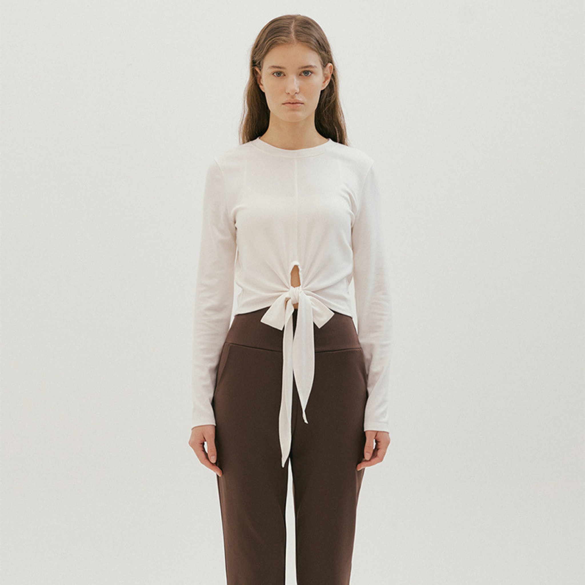 リボンアレンジトップス