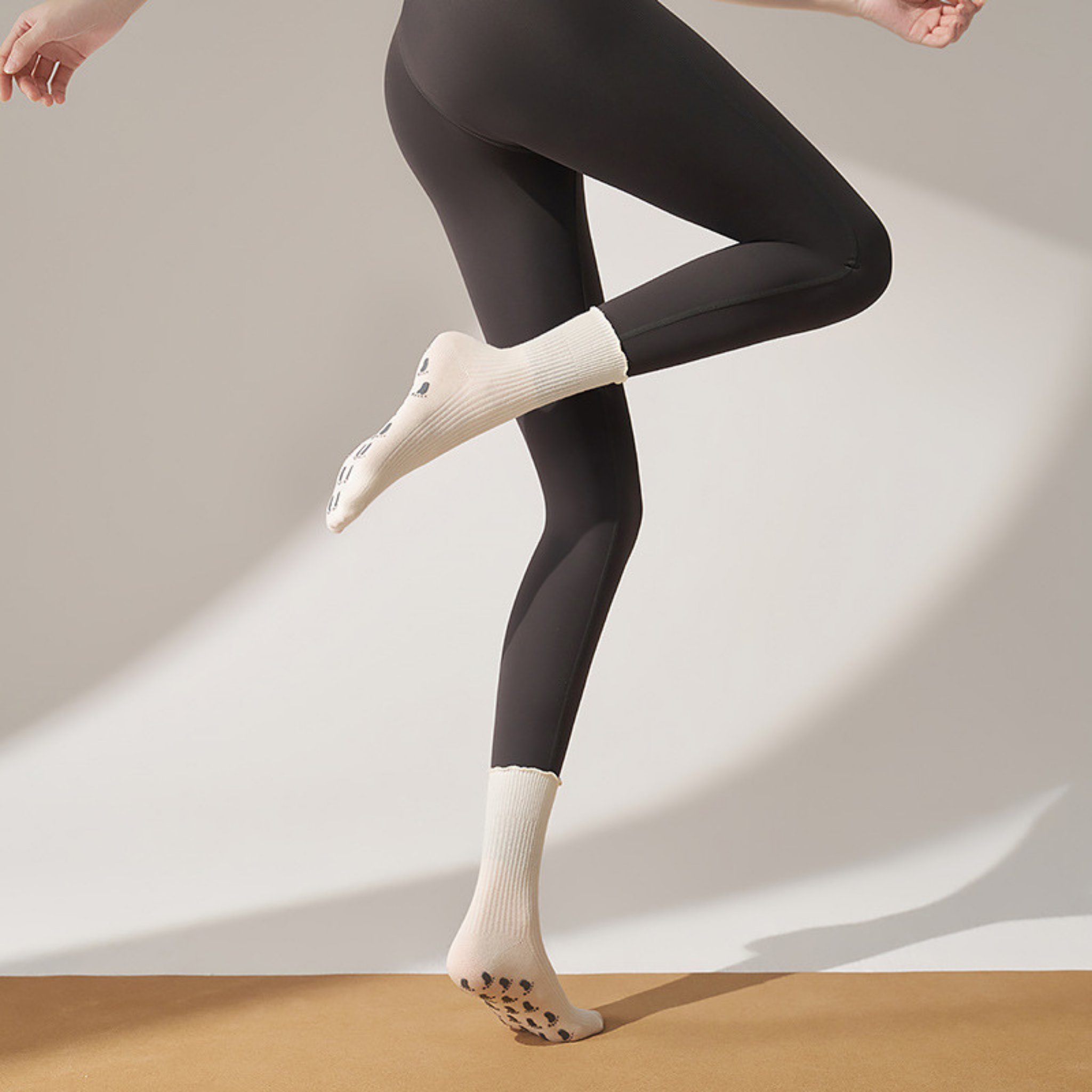 滑り止め付き　ショートソックス