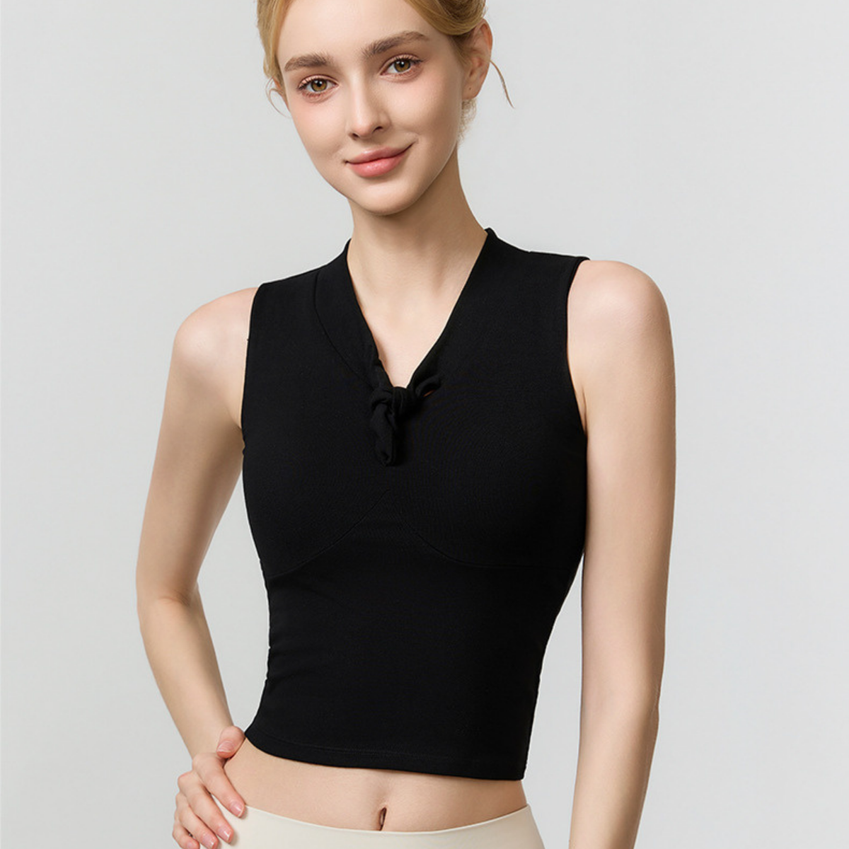 ツイストVネック カップイントップス 商品画像7