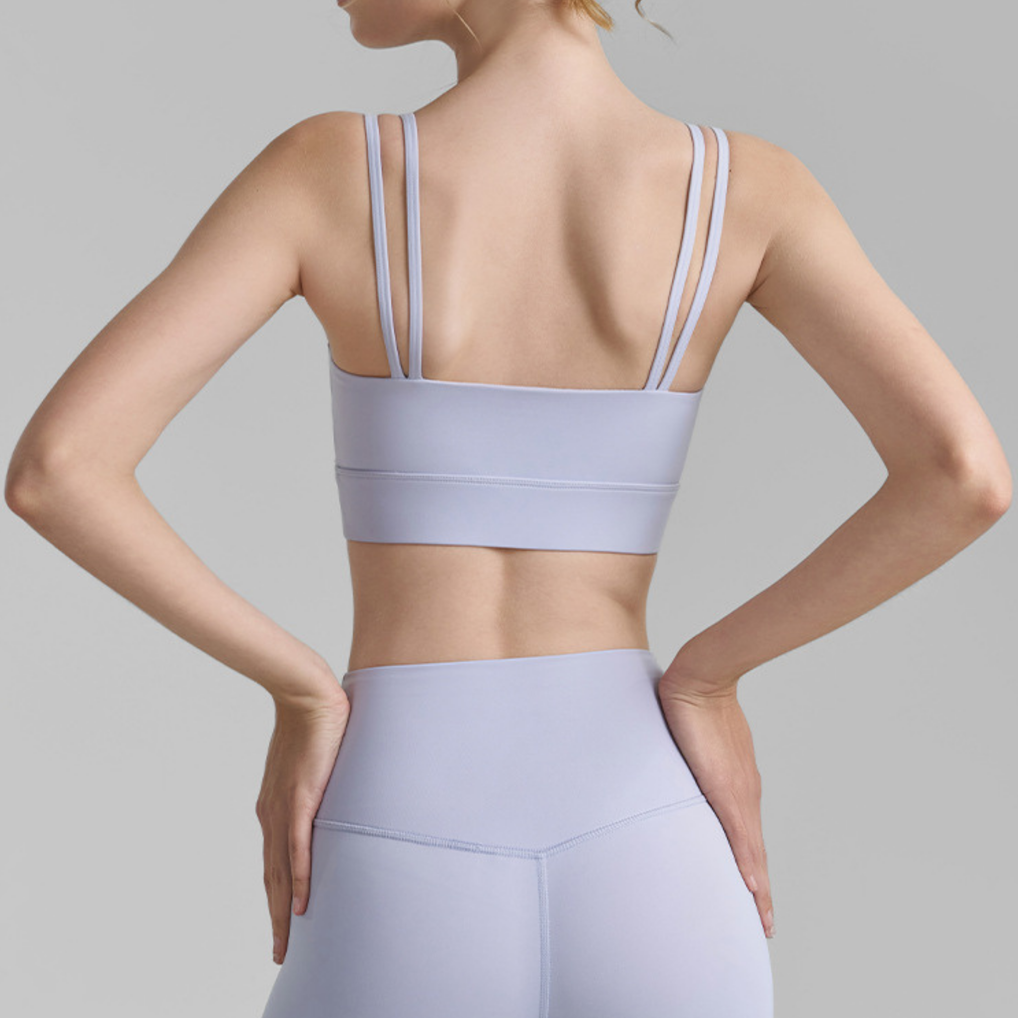 メッシュ　ツーピース　スポーツブラ