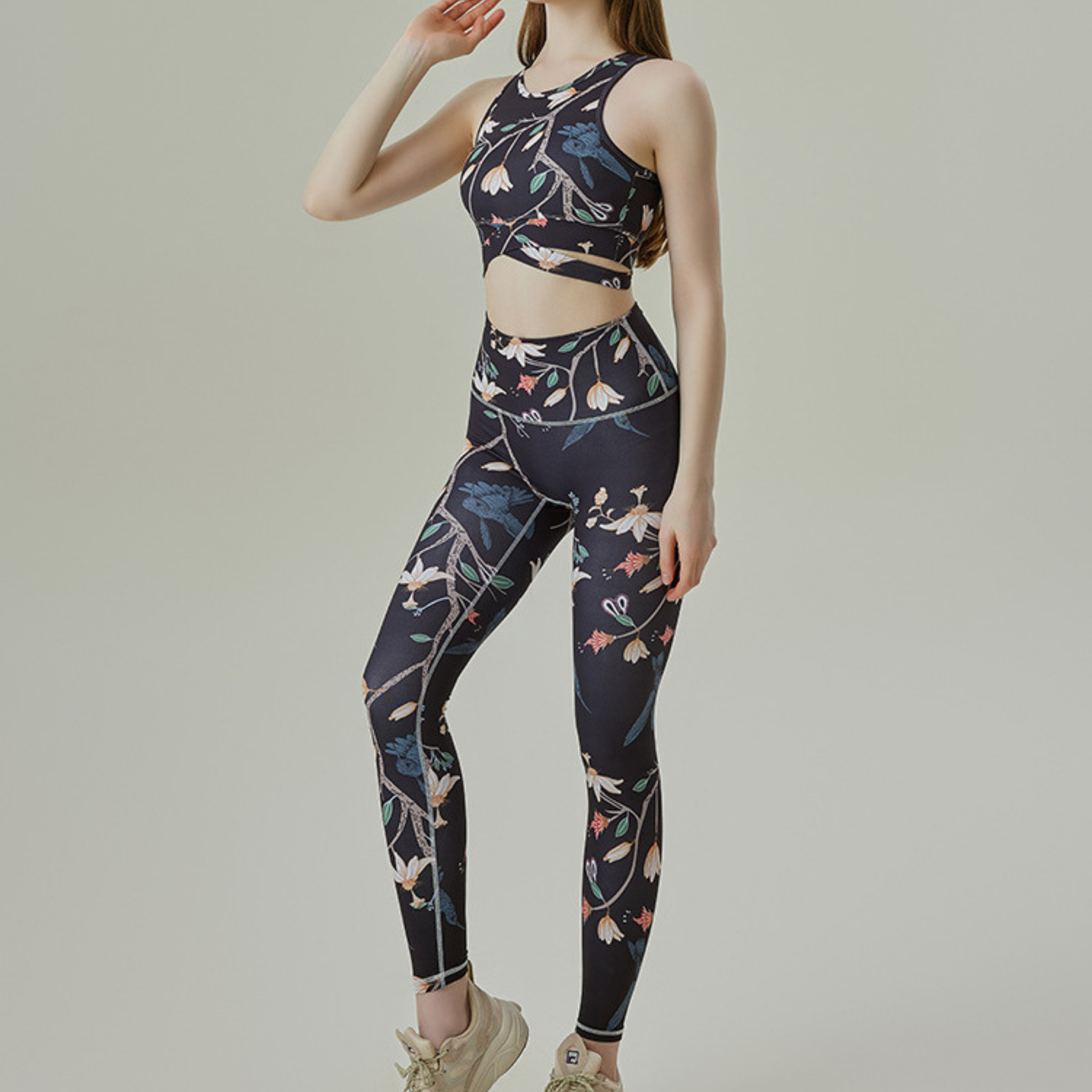 5pattern　　スポーツブラ＆レギンスセット