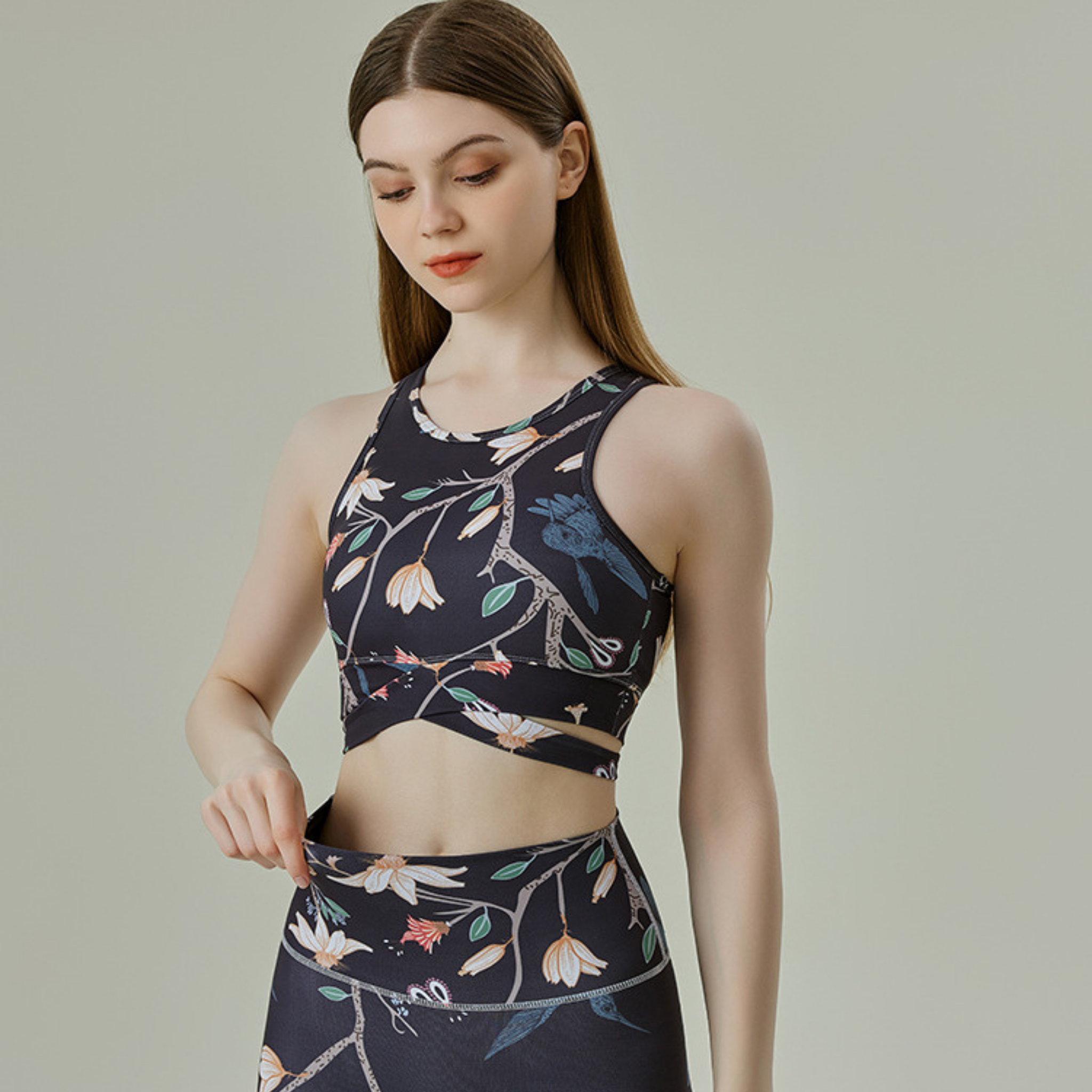 5pattern　　スポーツブラ＆レギンスセット