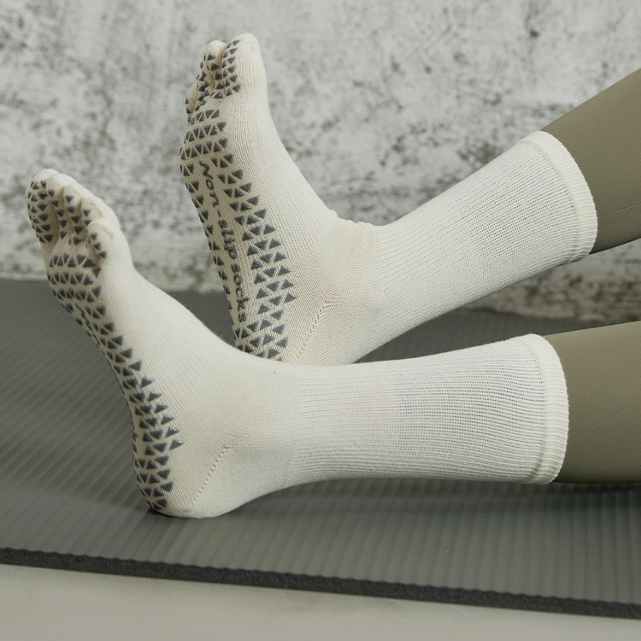 ５本指　クルー丈ソックス