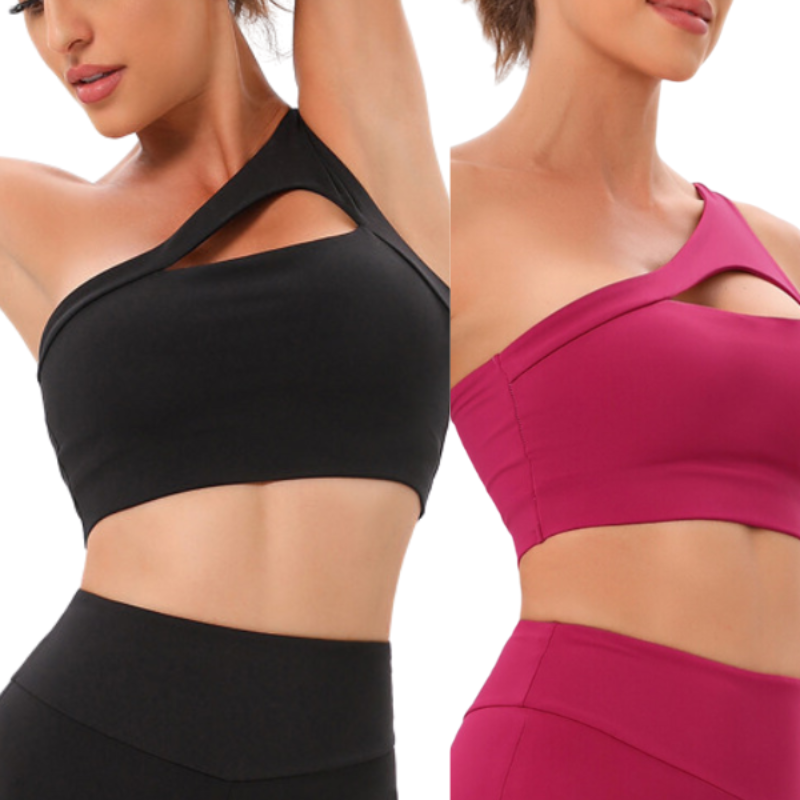 ●UN3D.  ONESHOULDER BRA TOP ワンショルダーブラトップ UN3D. - LINE ART ONE SHOULDER TOP / ラインアートワン